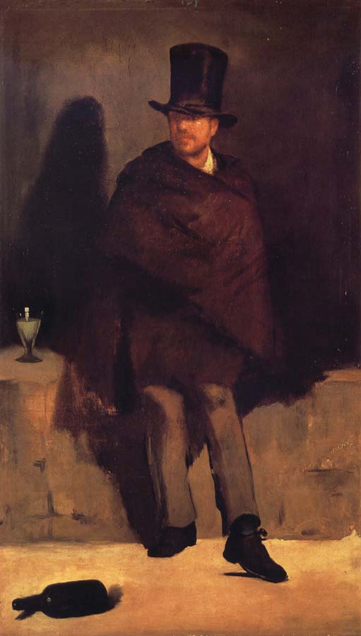 Edouard Manet The Absinthe  Drinder